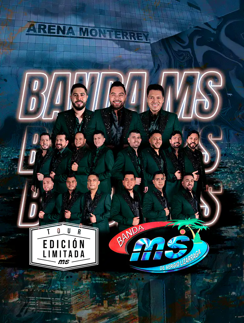 Banda MS EDICIÓN LIMITADA Tour Poster 2025